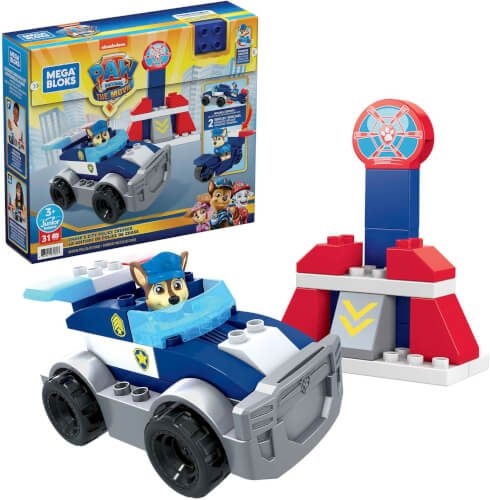 Mattel GYJ00 Mega Bloks Paw Patrol Polizei Spielset