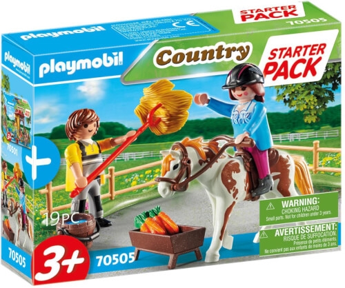Playmobil 70505 Starter Pack Reiterhof Ergänzungsset