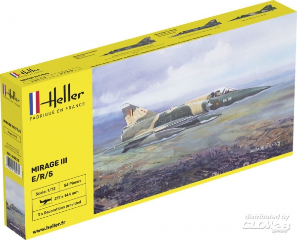 Heller 80323 Dassault Mirage III E