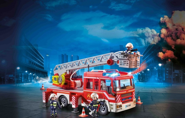 Playmobil 9463 Feuerwehr-Leiterfahrzeug
