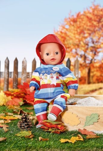 Zapf Creation 831618 BABY born Kindergarten Matschhose Set 36 cm