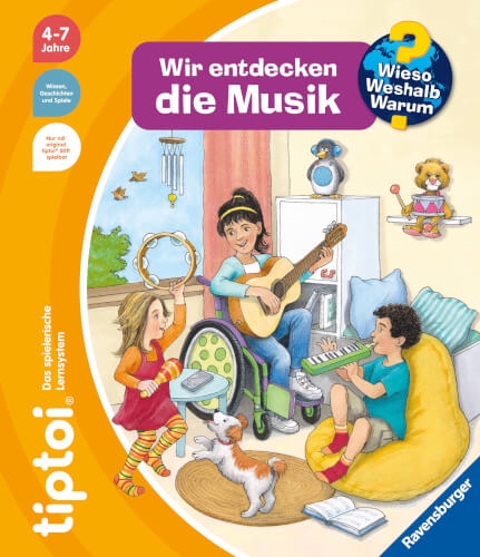 Ravensburger 49280 tiptoi® Wieso? Weshalb? Warum? Wir entdecken die Musik