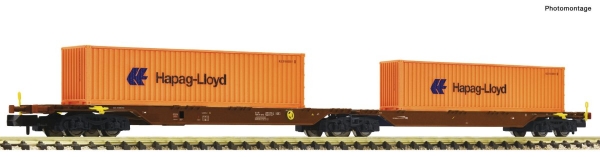 Fleischmann 825340 Container-Doppeltragwagen, GYSEV CARGO