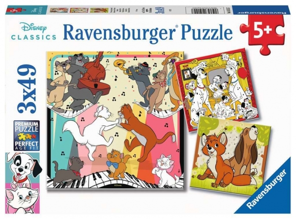 Ravensburger 05155 Puzzle Tierisch gut drauf