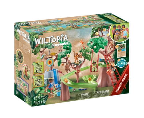 PLAYMOBIL 71142 Wiltopia - Tropischer Dschungel-Spielplatz