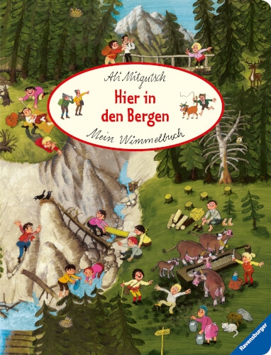 Ravensburger 41787 Mein Wimmelbuch: Hier in den Bergen