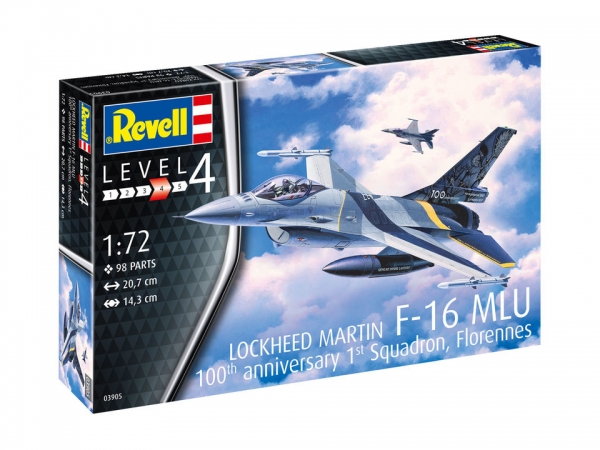 Revell 03905 Lockheed Martin F-16 MLu 100th Anniversary
