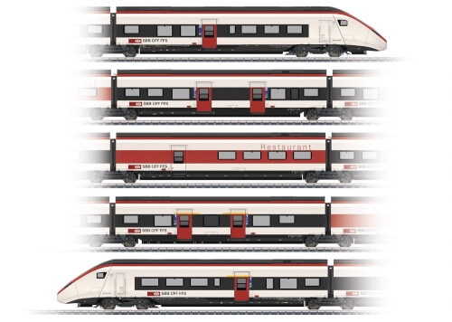 Märklin 39810 H0 Hochgeschwindigkeits-Triebzug RABe 501 Giruno