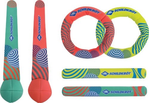 MTS Sportartikel 970325 Schildkröt Funsports - NEOPREN DIVING SET 6-teilig, je 2 Ringe