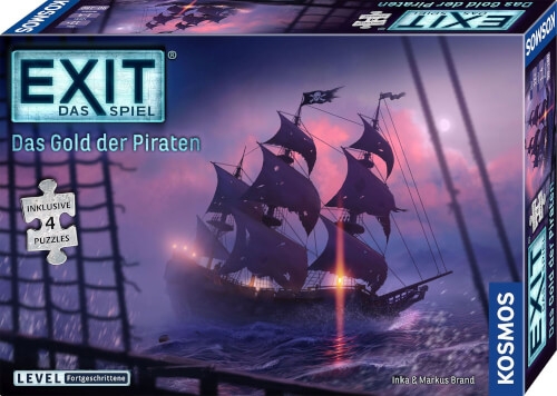 Kosmos 683108 EXIT-Das Spiel+Puzzle Das Gold der Piraten