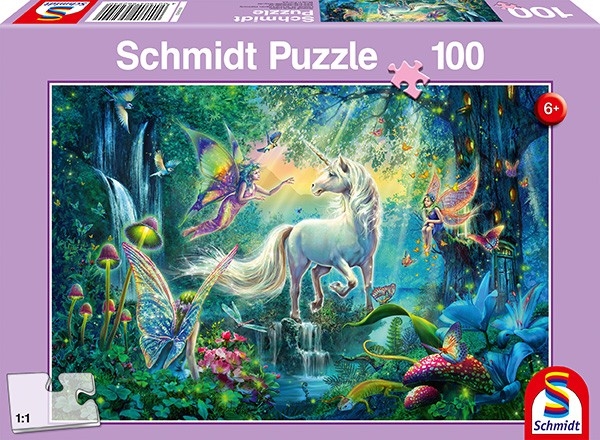 Schmidt Spiele 56254 Im Land der Fabelwesen, 100 Teile