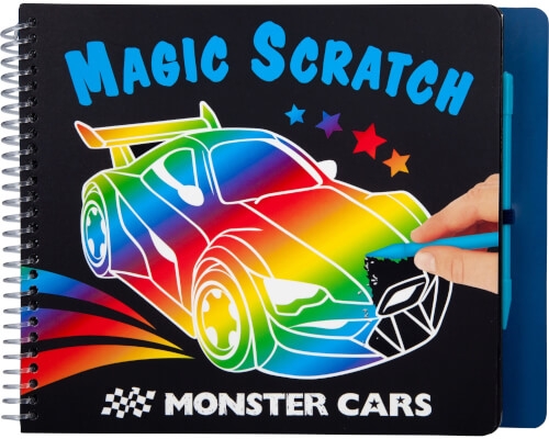Depesche 10928 Monster Cars Magic Scratch Bo