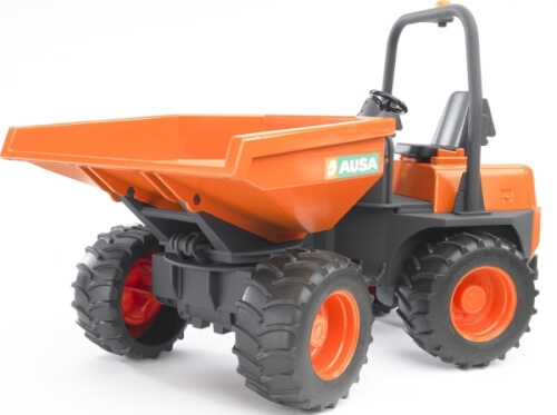 Bruder 02449 AUSA Minidumper, ab 3-8 Jahren, Maße: 26,7 x 12,4 x 17 cm, Kunststoff