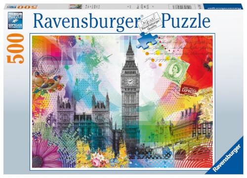 Ravensburger Puzzle 16986 Grüße aus London 500 Teile Puzzle