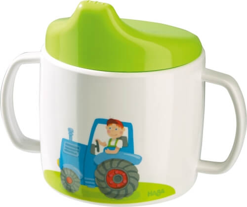 Haba 1302818001 Trinklerntasse Traktor