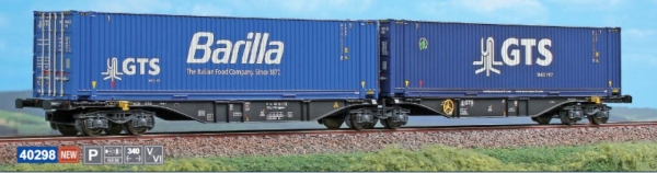 ACME AC40298 H0 Containertragwagen Typ Sggmrss GTS - Barilla, privat, Ep. V-VI