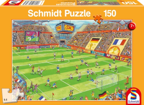 Schmidt Spiele Puzzle Finale im Fußballstadion 150 Teile