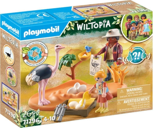 PLAYMOBIL 71296 Wiltopia - Zu Gast bei Papa Strauß