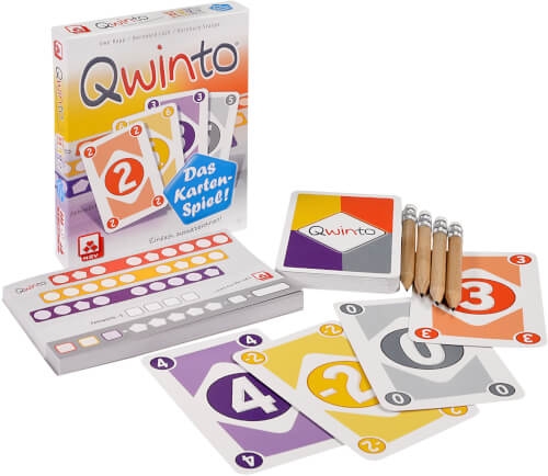 Nürnberger-Spielkarten-Verlag 62624035 Qwinto Kartenspiel