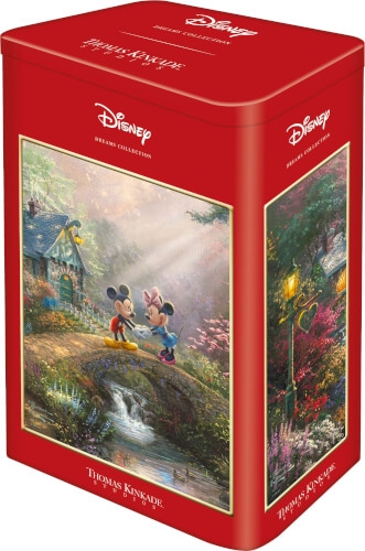 Schmidt Spiele 59928 Puzzle Thomas Kinkade Disney, Mickey & Minnie 500 Teile