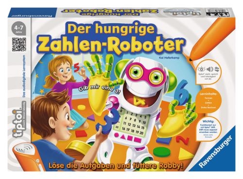 Ravensburger 00706 Der hungrige Zahlen-Roboter