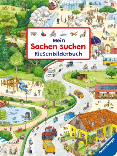 Ravensburger 41751 Sachen suchen im Riesenbilderbuch-Format