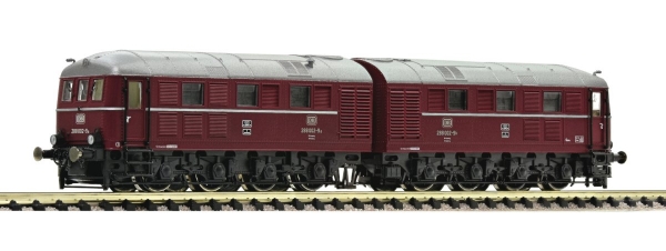 Fleischmann 725100 Doppel-Diesellok 288 002-9, DB rot