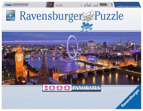 Ravensburger 15064 Puzzle London bei Nacht 1000 Teile Panorama