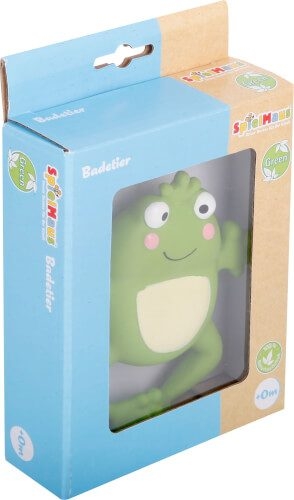 VEDES 40409289 SpielMaus Baby Kautschuk Badetier Frosch