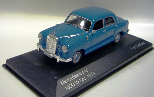 White Box WB048 Mercedes 180 D (W120), blue