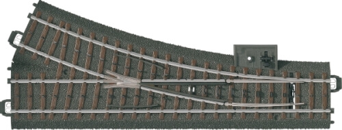 Märklin 24612 H0-Weiche rechts r437,5 mm,2