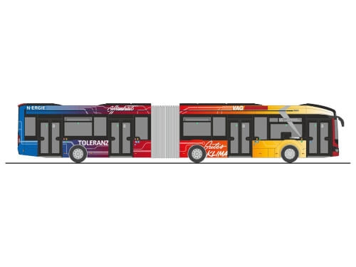 Rietze 76511 MAN Lion's City 18 E VAG Nürnberg - N-Ergie