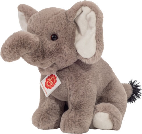 Teddy Hermann 90743 Elefant sitzend 25 cm