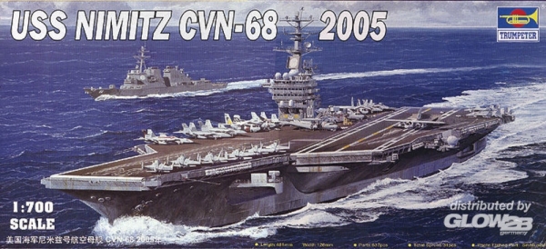 Trumpeter 05739 1/700 CVN-68 USS Nimitz, 200