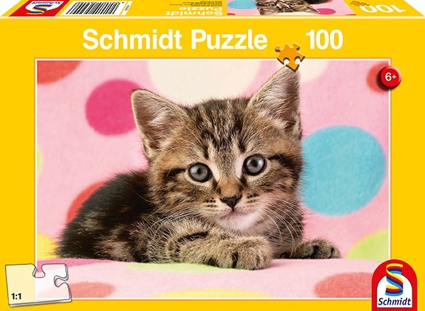 Schmidt Spiele 56249 Süßes Katzenkind, 100 Teile