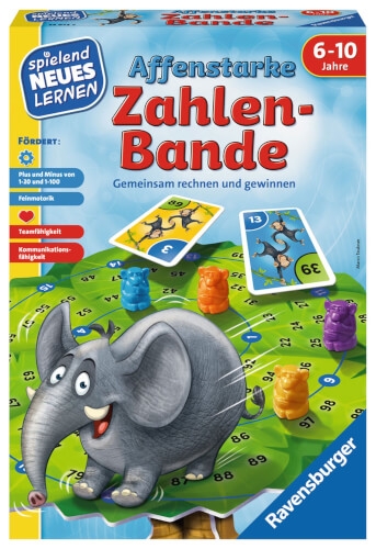 Ravensburger 24973 Affenstarke Zahlenbande