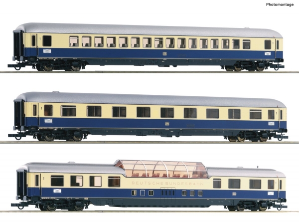 Roco 74048 3-tlg. Set 1: F 21 „Rheinpfeil“, DB