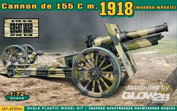 ACE 72544 Cannon de 155 C m.1918 (woode