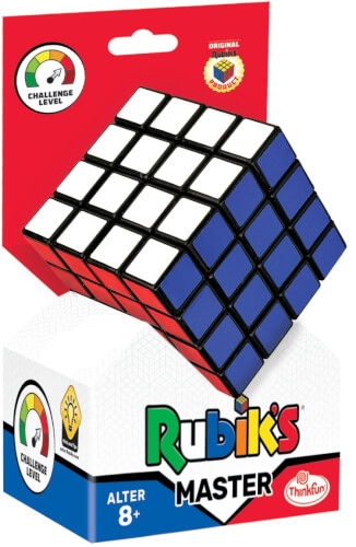 Ravensburger 76513 Thinkfun - 76513 - Rubik's Master '22, Zauberwürfel im 4x4 Format, größere Heraus