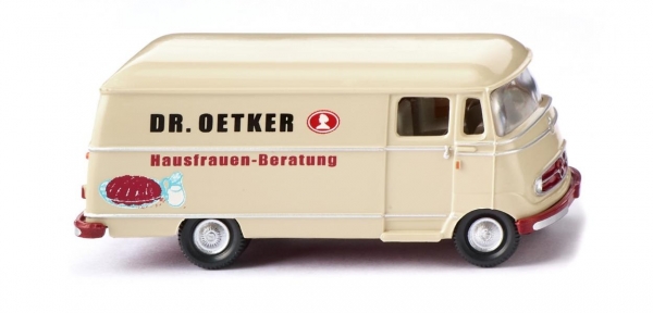 Wiking 026504 Kastenwagen (MB L 319) Dr. Oetker. Ab 14 Jahre