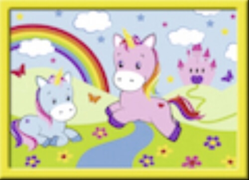 Ravensburger 27696 Malen nach Zahlen Traumhafte Einhornwelt