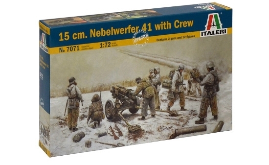 Italeri 510007071 1:72 15cm Nebelwerfer 41 w/cr