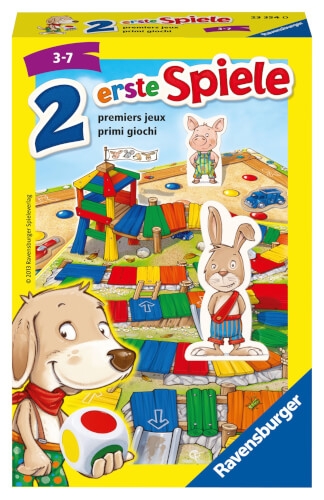 Ravensburger 23354 2 erste Spiele Mitbringspiel