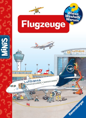 Ravensburger 46196 Ravensburger Minis: Wieso? Weshalb? Warum? Flugzeuge