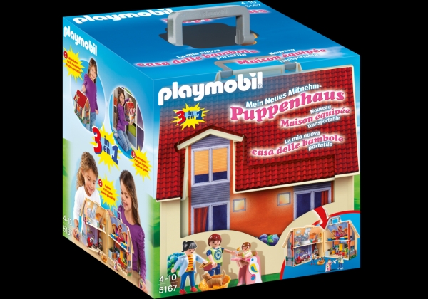 Playmobil 5167 Neues Mitnehm-Puppenhaus