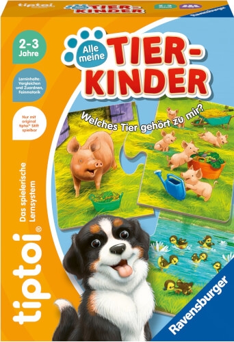 Ravensburger tiptoi 00108 - Alle meine Tierkinder