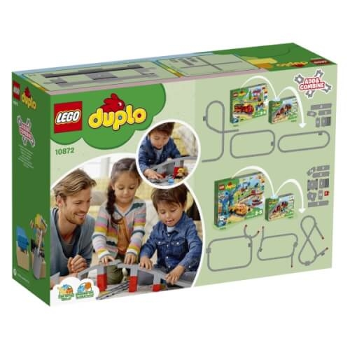 LEGO® DUPLO® 10872 Eisenbahnbrücke und Schienen, 26 Teile