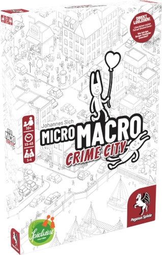 Pegasus Spiele 59060G MicroMacro: Crime City (Edition Spielwiese)
