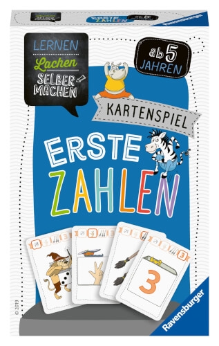 Ravensburger 80658 Lernen Lachen Selbermachen: Kartenspiel Erste Zahlen