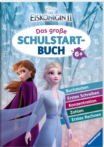 Ravensburger 49161 Disney Die Eiskönigin 2: Schulstartbuch
